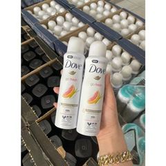 Xịt Khử Mùi Dove Go Fresh 150ml - Hương Thơm Tươi Mát, Chống Mồ Hôi, Phù Hợp Mọi Loại Da, Dễ Dàng Mang Theo