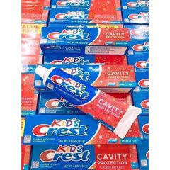Kem Đánh Răng Trẻ Em Crest Cavity Protection Sparkle Fun 130g - Hương Vị Trái Cây Ngăn Ngừa Sâu Răng Cho Bé Từ 2-5 Tuổi