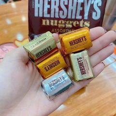 Kẹo Chocolate Hershey's Nuggets 1,47Kg - 145 Viên Ngọt Ngào Từ Mỹ - Snack Tuyệt Vời Cho Bữa Tiệc Và Món Ngon Hàng Ngày