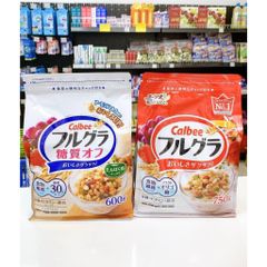 Ngũ cốc Calbee Nhật Ăn Kiêng Giảm Cân Mix Sữa Chua Trái Cây Granola 