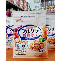 Ngũ cốc Calbee Nhật Ăn Kiêng Giảm Cân Mix Sữa Chua Trái Cây Granola 