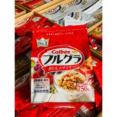 Ngũ cốc Calbee Nhật Ăn Kiêng Giảm Cân Mix Sữa Chua Trái Cây Granola 