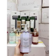 Dầu Hấp Tóc Weilaiya Phục Hồi Tóc Hư Tổn Giúp Tóc Bóng Mượt Chai 450ml