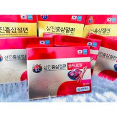 Hồng Sâm Lát Tẩm Mật Ong Sam Jin 200G - Nhân Sâm Hàn Quốc chất lượng cao, tăng cường sức khỏe, hỗ trợ miễn dịch và giảm stress.