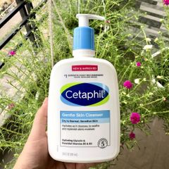 Sữa Rửa Mặt Cetaphil Gentle Skin Cleanser 591ml - Dưỡng Da Mịn Màng, Thích Hợp Cho Mọi Loại Da, An Toàn Cho Trẻ Em