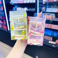 Hộp 3 Bông Mút Cushion LAMEILA - Bộ Makeup Tools Powder Puff Chất Lượng Cao Dành Cho Trang Điểm Hoàn Hảo