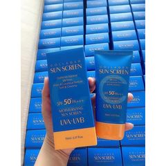 Kem Chống Nắng 3W Collagen Sun Cream Moisturizing SPF 50 - Bảo Vệ Da Khỏe Mạnh và Ẩm Mướt, Phù Hợp Mọi Loại Da