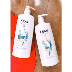 Dầu Gội Dove Daily Moisture Phục Hồi Tóc Hư Tổn 1.18L Mỹ