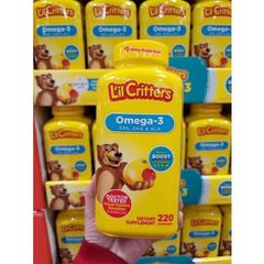 Kẹo Dẻo - L'Il Critters Omega-3 220 Viên