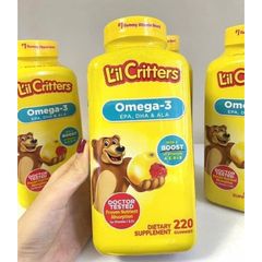 Kẹo Dẻo - L'Il Critters Omega-3 220 Viên