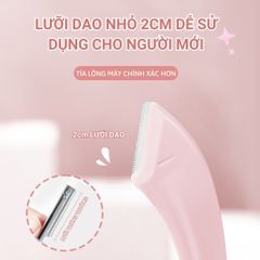 Bộ Dụng Cụ Cắt Tỉa Lông Mày Chuyên Nghiệp - Kéo & Lưỡi Dao Cạo Tinh Tế Giúp Bạn Dễ Dàng Tạo Kiểu Lông Mày Hoàn Hảo