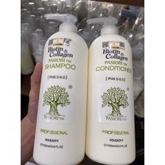 Combo Gội + Xả Dầu Xả Biotin & Collagen - 1000ml