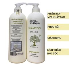 Combo Gội + Xả Dầu Xả Biotin & Collagen - 1000ml