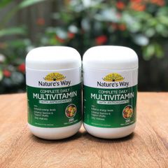 Viên uống vitamin tổng hợp Nature's Way Complete Daily Multivitamin - Bổ sung vitamin & khoáng chất hàng ngày cho sức khỏe tốt hơn