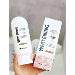 Kem trắng da 3W Clinic Crystal White Milky Pack 200G - Giúp làm sáng và cấp ẩm cho da tự nhiên, ưu việt cho mọi loại da
