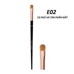 Cọ Tán Phấn Mắt Đầu Nhỏ Lông Mềm Vacosi E02 - Công Cụ Trang Điểm Hoàn Hảo Cho Đường Nét Tinh Tế