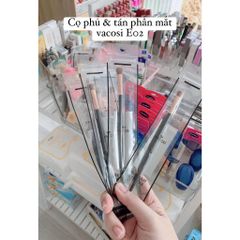 Cọ Tán Phấn Mắt Đầu Nhỏ Lông Mềm Vacosi E02 - Công Cụ Trang Điểm Hoàn Hảo Cho Đường Nét Tinh Tế