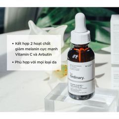 Serum The Ordinary Ascorbic Acid 8% + Alpha Arbutin 2% 30ml