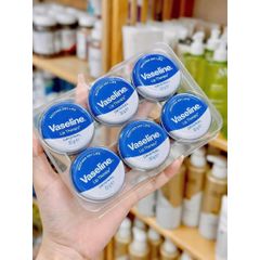Dưỡng Môi Vaseline Lip Therapy 20g Hộp Thiếc - Giữ Ẩm Môi, Bảo Vệ Chống Nắng, Cho Môi Mềm Mại Mượt Mà