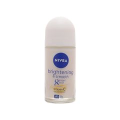 Lăn Ngăn Mùi NIVEA Sáng Mịn 50ml | Ngăn Ngừa Mùi, Mờ Thâm, Se Khít Lỗ Chân Lông - Dưỡng Da Mềm Mại, Tự Tin Suốt Ngày