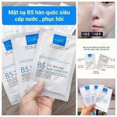Combo 10 Mặt Nạ B5 Repair Control EGF 25ml - Phục Hồi Da, Cung Cấp Độ Ẩm, Thư Giãn, Cho Da Khỏe Mạnh Tươi Sáng