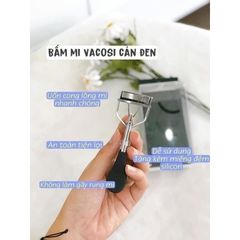 Bấm Mi Lò Xo Cán Đen Mini