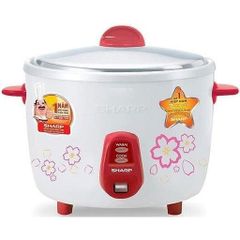 Nồi Cơm Điện Sharp 2.2 Lít KSH-D22V - Công Suất 800W, Chế Độ Nấu Cơm & Hâm Nóng, Dành Cho Trên 6 Người, Hàng Nhập Khẩu Thái Lan