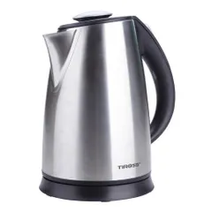 Bình đun siêu tốc Tiross TS486 1.7L 2000W Inox cao cấp - An toàn tự ngắt - Sản phẩm chính hãng Ba Lan 12 tháng bảo hành