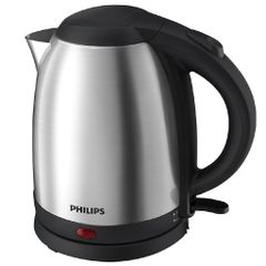Bình Đun Siêu Tốc Philips HD9306 - 1800W, Thép Không Gỉ, Thiết Kế Hiện Đại, Đun Nước Nóng Nhanh Chóng, An Toàn và Tiết Kiệm Thời Gian