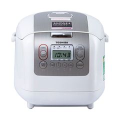 Nồi Cơm Điện Tử Toshiba RC-18NTFV(W) 1.8L - Đa Năng, Công Nghệ Nấu 3D, Tiết Kiệm Điện, Chế Độ Nấu Đa Dạng, Hàng Chính Hãng