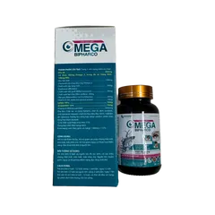 Viên Sáng Mắt Omega Bipharco Giúp Giảm Khô Mắt, Mỏi Mắt, Mắt Nhìn Mờ - Hộp 30 Viên
