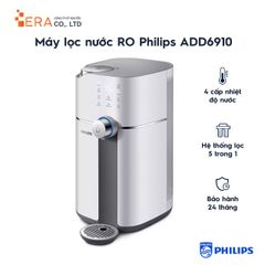 Máy lọc nước RO để bàn Philips ADD6910 - Công nghệ thẩm thấu ngược, dung tích 4.0L, bảo hành 24 tháng, nước sạch tức thì