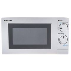 Lò Vi Sóng Sharp R-207VN-S 20L - 700W Đa Năng Nấu Hâm Rã Đông, Thiết Kế Hiện Đại, Tiết Kiệm Không Gian cho Bếp Sang Trọng