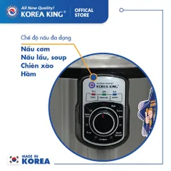 Nồi áp suất Korea King PEPC-60STSN - Hàng chính hãng