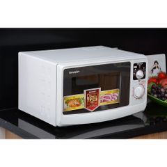 Lò Vi Sóng Sharp R-209VN-SK 20L - Lò Vi Sóng Đa Năng 800W, Thiết Kế Hiện Đại, Bảng Điều Khiển Dễ Sử Dụng, Hẹn Giờ 35 Phút