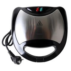 Kẹp nướng sandwich 3 trong 1 Tiross TS513 - Máy làm bánh đa năng 750W với vỉ chống dính, làm bánh nóng giòn tại nhà