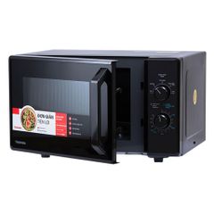 Lò Vi Sóng Toshiba MW2-MM24PC(BK) - 24L, 800W, Chức Năng Rã Đông Nhanh, Bảng Điều Khiển Tiếng Việt, Sang Trọng và Tiện Ích Cho Gia Đình