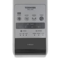 Quạt Treo Tường Toshiba F-WSA20(H)VN - Thiết Kế Hiện Đại, Tiết Kiệm Diện Tích, Công Suất 55W, Điều Khiển Từ Xa, Bảo Hành 12 Tháng