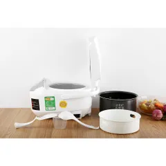 Nồi Cơm Điện Tử Toshiba RC-10DH2PV/W 1L & RC-18DH2PV/W 1.8L - 12 Chế Độ Nấu, Chống Dính Bichotan, Hàng Chính Hãng Nhật Bản