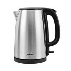 Ấm Siêu Tốc Toshiba KT-17SH2NV 1.7L - Công Suất 1850W, Inox Cao Cấp Chống Gỉ, Tự Ngắt An Toàn, Nhanh Chóng Đun Nước Sôi