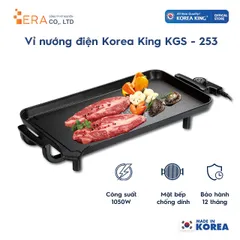 Vỉ nướng điện Korea king  KGS - 253 ( Hàng chính hãng )