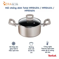 Nồi chống dính Tefal Sensations - 18cm (H- 9104314)  - Hàng chính hãng
