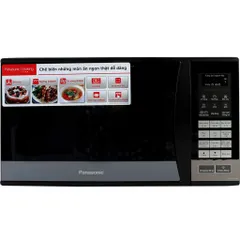 Lò Vi Sóng Nướng Panasonic PALM-NN-CT36HBYUE 23L - Đa Chức Năng 800W, Hẹn Giờ, 14 Thực Đơn Nấu Tự Động, Hàng Chính Hãng