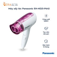 Máy Sấy Tóc Panasonic EH-ND21-P645 - Công Suất 1200W, Gập Gọn, 3 Chế Độ Sấy - An Toàn, Hàng Chính Hãng Thái Lan
