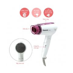 Máy Sấy Tóc Panasonic EH-ND21-P645 - Công Suất 1200W, Gập Gọn, 3 Chế Độ Sấy - An Toàn, Hàng Chính Hãng Thái Lan