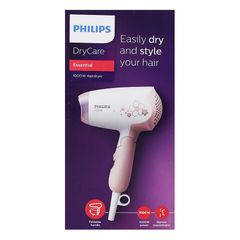 Máy Sấy Tóc Philips HP8108/00 1000W - Thiết Kế Gọn Nhẹ, 2 Chế Độ Tốc Độ, Hàng Chính Hãng, Dành Cho Tóc Đẹp