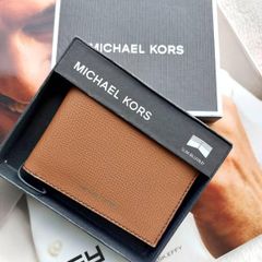Ví Nam Michael Kors Màu Nâu 86F2SANF5V - Ví Da Sang Trọng Tiện Dụng Cho Đàn Ông Phong Cách Đẳng Cấp
