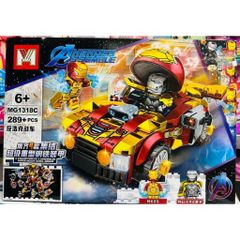 Lắp ráp xe siêu anh hùng Avengers có 4 phân loại MG1318A MG1318B MG1318C MG1318D