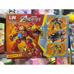 Lắp ráp siêu anh hùng Super Heroes có 4 phân loại 2190-1 2190-2 2190-3 2190-4