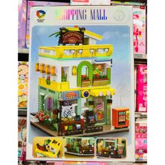 JIQILE 47117 SHOPPING MALL - Đồ chơi lắp ráp mô hình trung tâm thương mại